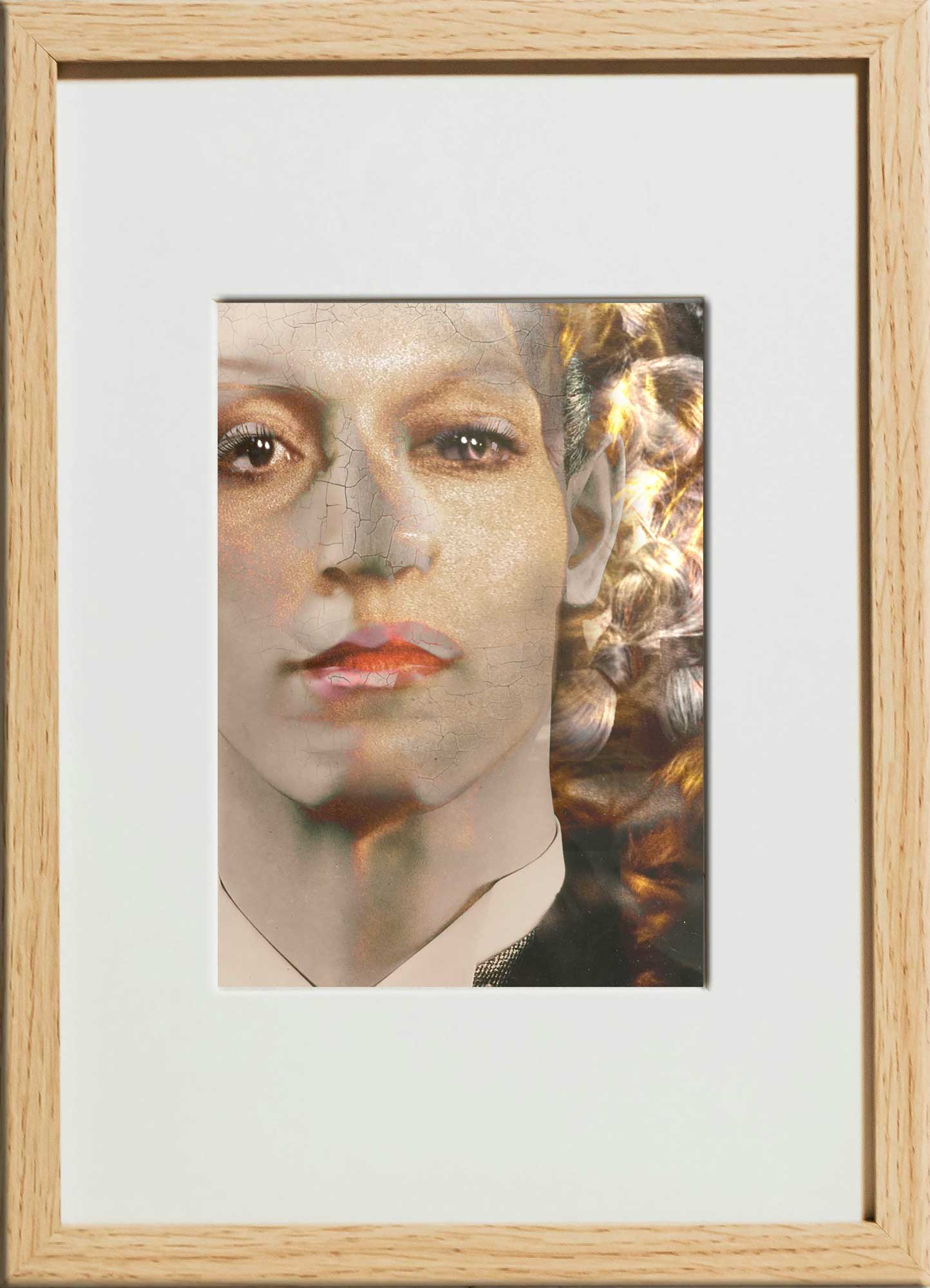 Collage - Portrait - Curiosités - nathalie -saint-oyant