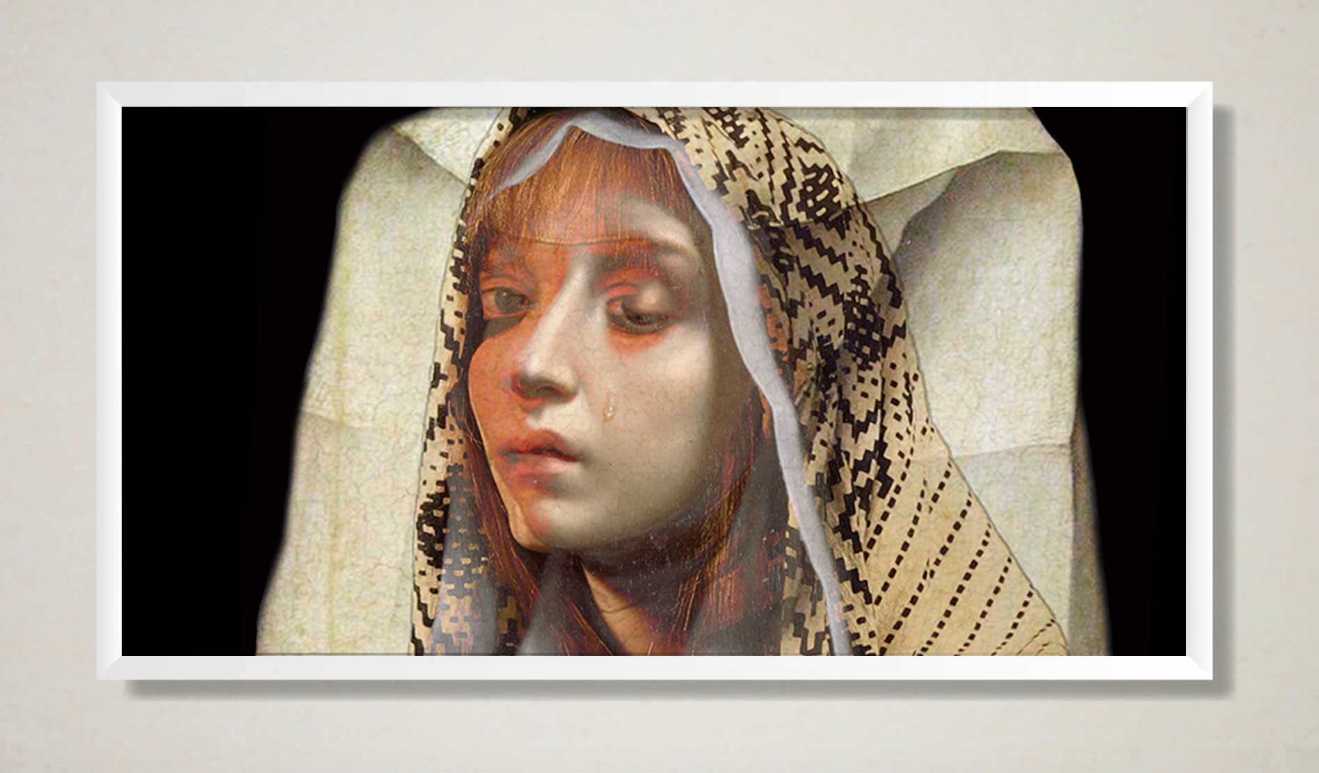 Collage - Portrait - Curiosités - nathalie -saint-oyant