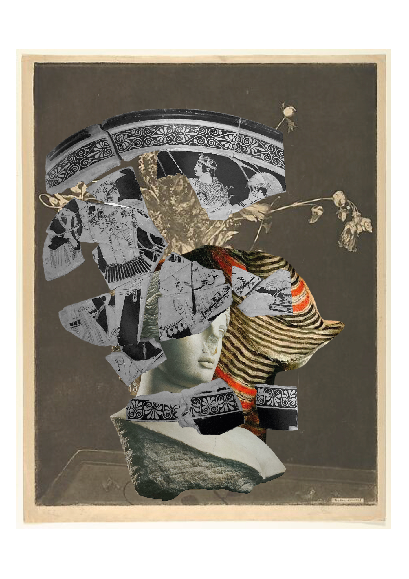 Nathalie Saint-Oyant - collage digital - 2026