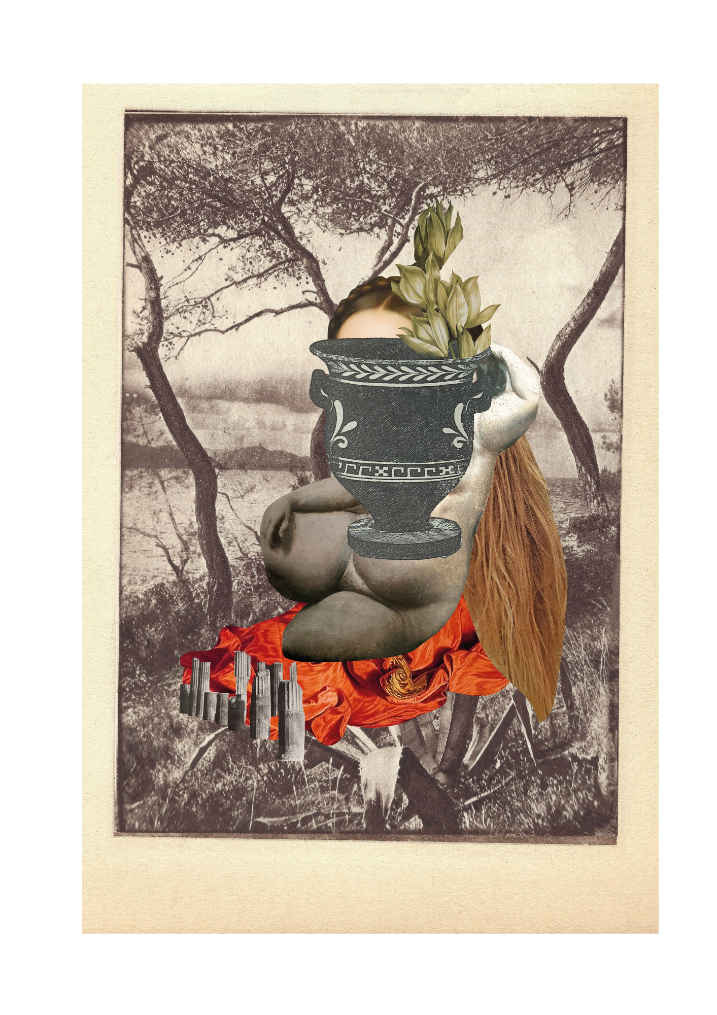 Nathalie Saint-Oyant - collage digital - 2026